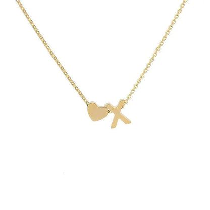 Heart necklace lifestyle shot on wedding outfit — bridesmaid gift personalized jewelry (variant view 29)